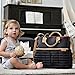 Diaper Bag- by Maman - with Matching Changing Pad - Stylish Designer Tote for Moms - for Baby Boys and Girls - DESIGN PATENT PENDING