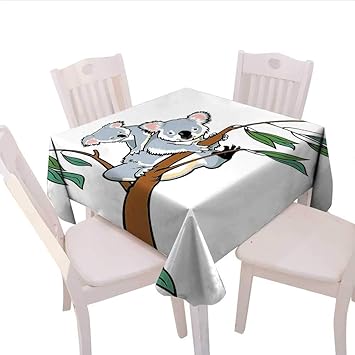 Amazon Com Longbuyer Tropical Animals Picnic Tablecloth Mother