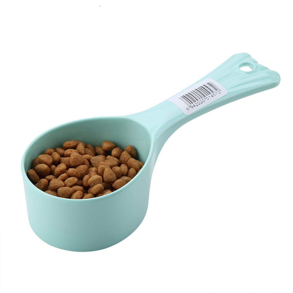 Pssopp Handy Pet Food Scoop for Dogs and Cats - Smooth Measuring Cup for Dry Pet Food, Easy Scooping of Kibble with Comfort Grip