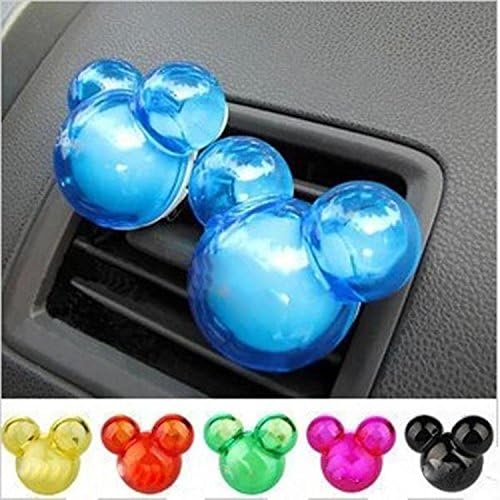 2PCS Plastic Air Freshener Perfume Pleasant Scent Fragrence Odor Diffuser For Auto Car Vehicle SUV New 4.5 x 2 x 5.5cm