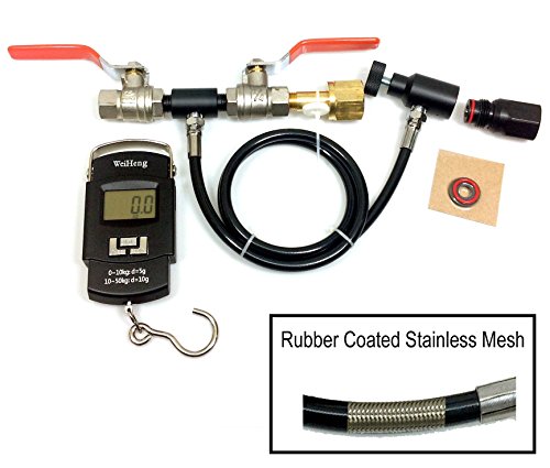 Palmer Pneumatics Refill Kit for Soda Maker Carbonator Bottles and Paintball CO2 Bottles - Thumbnail 4