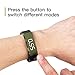 iGANK Smart Wristband, T5 Sports Fitness Bracelet, No Need to Install app (Olive)