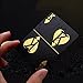 Waterproof Poker Cards Black PVC Playing Cards Set Professional Poker Bronzing Poker Deck Plastic Poker For Your Poker Pleasure (2 pack Gold)