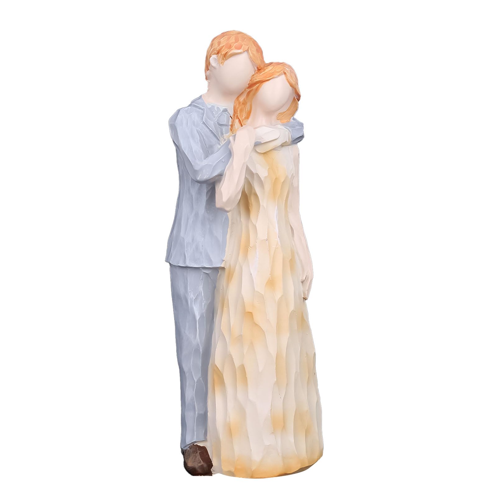 XTDMJ Anniversary Present Gifts for Couple, 20th 30th 40th 50th 60th for Her Him, Anniversary Wedding Gifts for Parents Anniversary Figurine Couple Sculpture Figure