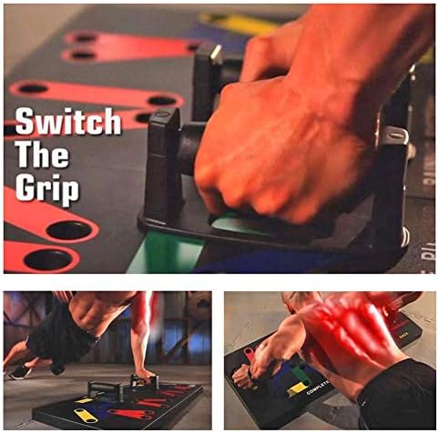 Eayse Power Press Push Up Board, Multi-Function I-Shaped Home Fitness Equipment
