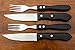 Steak Knives: BlizeTec Stainless Steel Cutlery Set (4 Pcs)