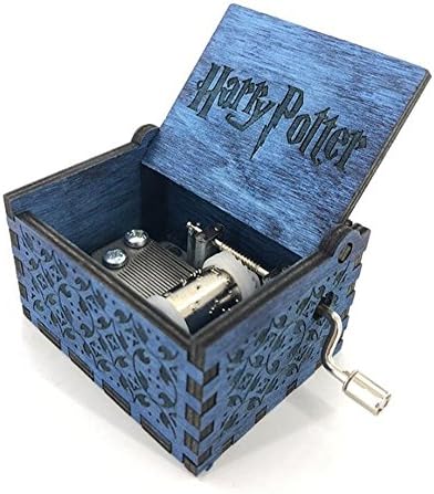 Cuzit Caja musical de madera con manivela de Harry Potter: Amazon.es: Hogar