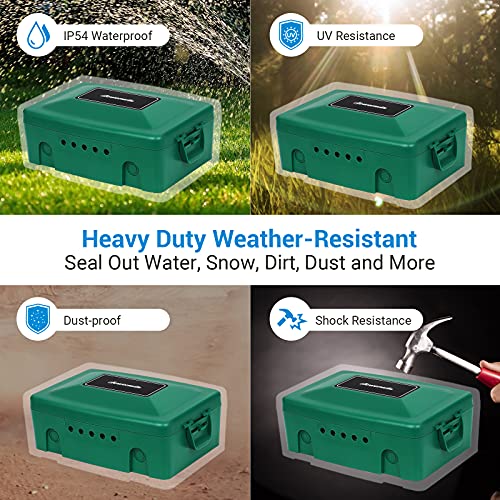 DEWENWILS Outdoor Extension Cord Cover, Waterproof Extension Cord