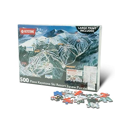 500 Piece Jigsaw Puzzle Keystone Ski Resort Colorado - for Adults