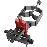 tridaptor - Universal Digiscoping Adapter | High-Precision Phone to Telescope 3-Axis Metal Holder Mount for Spotting Scope Monocular Microscope|Fits 2.4" Eyepiece Max&amp;Most Cell Phone Camera