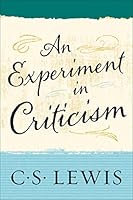 Cover of An Experiment in Criticism