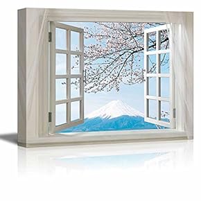 Glimpse into Cherry Blossom with Mountain Fuji from...