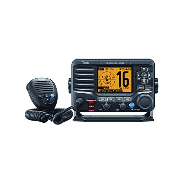 Icom Fixed Monte VHF Radio con hailer