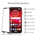 [2-Pack] TAURI Screen Protector for Moto Z3 / Moto Z3 Play, [Full Cover] Tempered Glass Screen Protector with Lifetime Replacement Warranty - Black