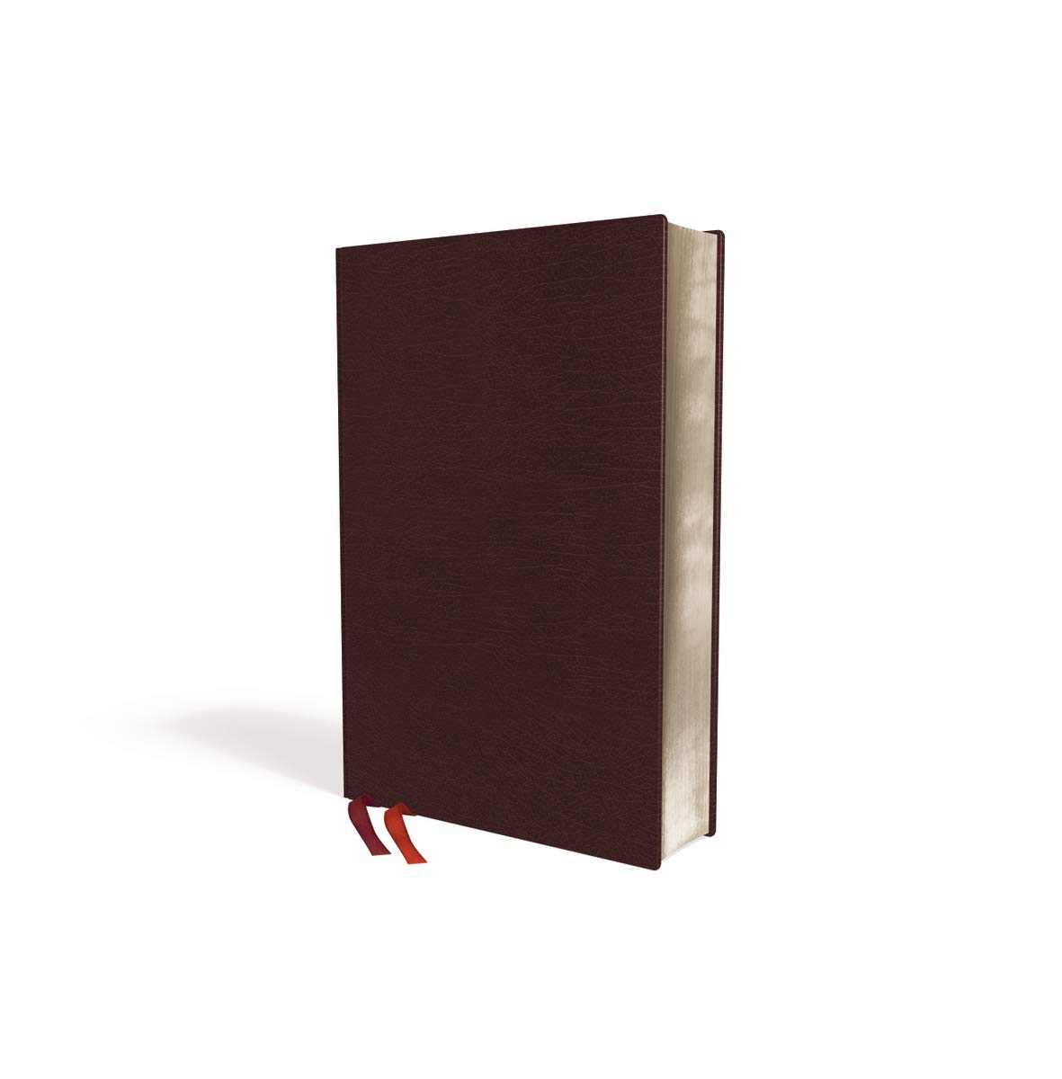 NIV, Thinline Bible, Bonded Leather, Burgundy, Red Letter, Comfort Print