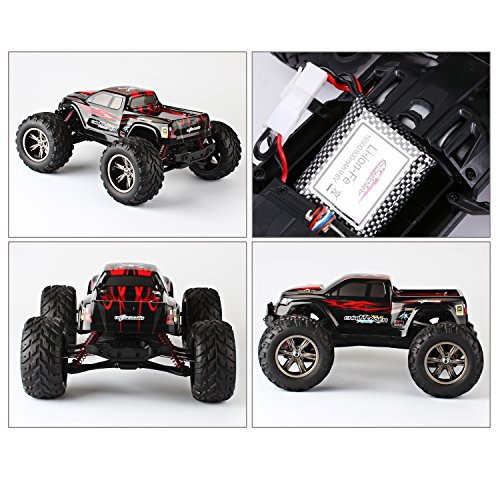 Yokkao Ferngesteuertes Auto, 1: 12 RC Monstertruck Geländewagen 40km/h Auto Fahrzeug Wasserdichter und stoßfester Buggy… – Bild 5