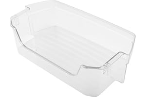 WR71X38307 Refrigerator Door Shelf Bin For GE Models GFE26JYMNFFS, 4975750, AP7186356, 13.6 X 7.4 X 4.0 In, Plastic Storage O