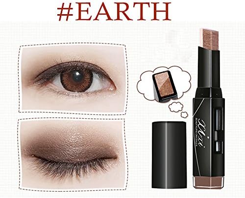 Automatic Eyeshadow Double Color Bar - New Style Shiny Natrual Make up Eye shadow Mineral Powder Pen - to make a quick makeup SO EASY (4 Color) 4 pcs
