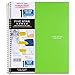 Five Star Spiral Notebook, 1 Subject, College Ruled Paper, 100 Sheets, 11