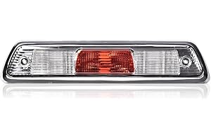 CNNELL Brake Lights Assembly Compatible with 2009 2010 2011 2012 2013 2014 Ford F150 Truck 3rd Third Brake Light w/o Hill Descent Control High Mount Center