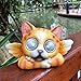 Solar Powered Angel Kitty Outdoor LED Garden Light Decor