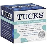 TUCKS Medicated Cooling Pads 100 Each