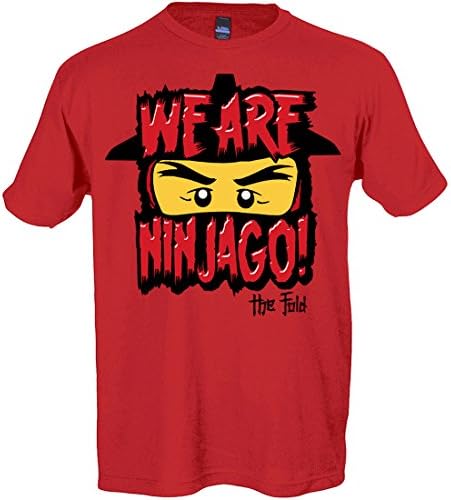 We Are Ninjago T-Shirt, Red, Large