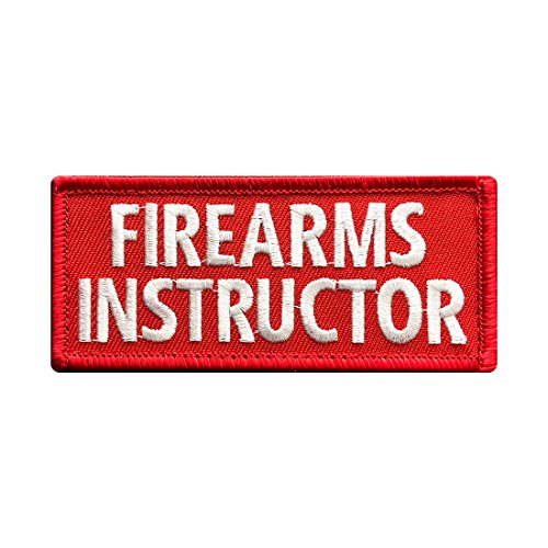 Firearms Instructor Morale Hook Fastener Patch (3.5 X 1.5 FR4)
