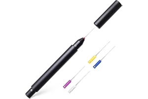 FOSHIO PPF Decon Needle with Extra 4pcs Stainless Steel Micro-Barbed Needle Removal Tool from Adhesive for PPF Installation