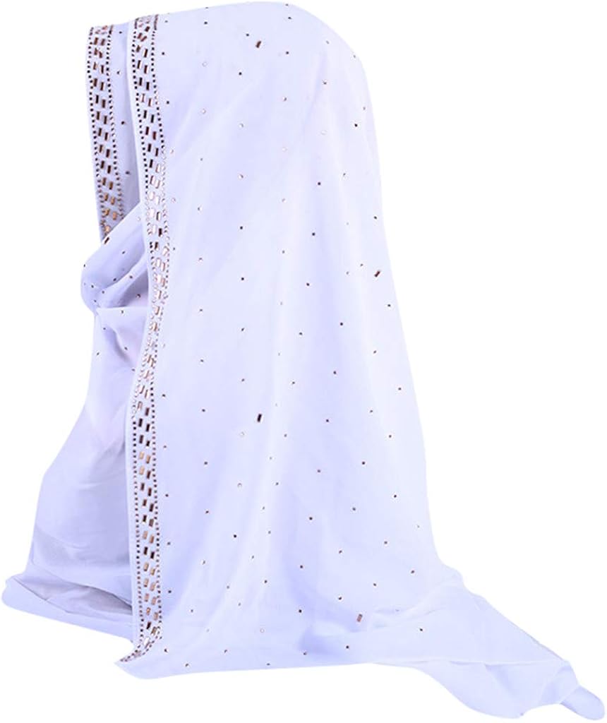 Xlgx Hijab Femme Musulmane Dubai Hijabs Mousseline De Soie Long Hijabs Paillettes Ladies Wrap Hijab Foulard Turban Echarpe Pashmina Chale Islamique Bonnet Arabie Islam Turban Hijab Scarf Vetements Fichus Et Foulards De