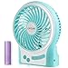 OPOLAR Portable Travel Battery Operated Fan with 4-15 Hours Battery Life, Rechargeable 3 Speeds Handheld Mini Fan with Powerful Airflow for Camp and Outdoor Events, USB Powered, Quiet, for Hot Flashes