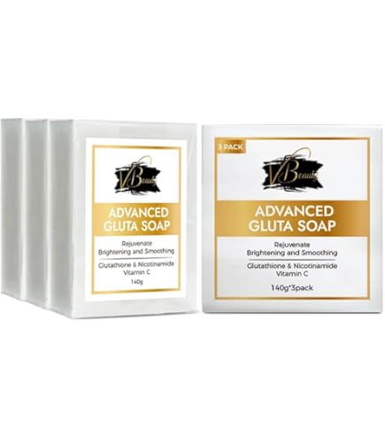 glutathione soap toronto for Face & Body - Brightening & Moisturizing Bar Soap with Gentle Cleansing, Even Skin Tone, Creamy Lather use one bar for Glutaknox Tablet at 3350.00 glowing face supplement Size:20