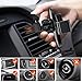 TORRAS Cell Phone Holder for Car, Auto-Clamping Air Vent Car Mount Holder Cradle, Black