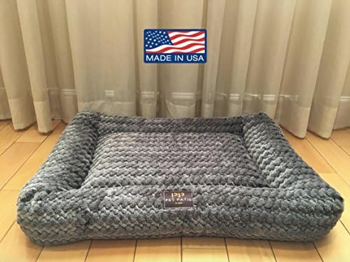 Dog Bed: Easy Wash Orthopedic Rectangular Dog Pad/Mat