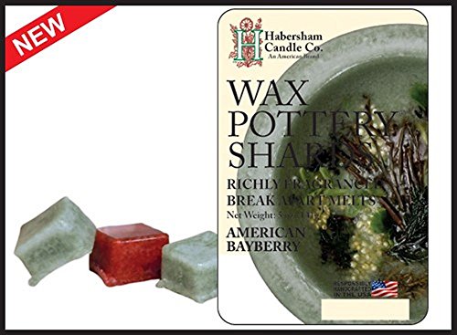 Habersham Candle Company American Bayberry Wax Pottery Shards