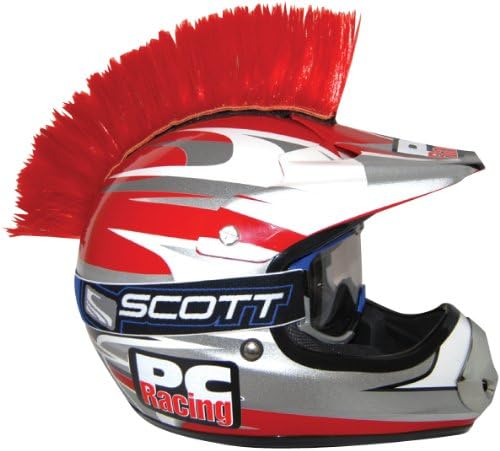 Pcracing pchmred helmet mohawk (red) (PCHMRED)
