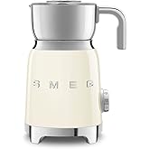Smeg MFF01CRUS 50's Retro Style Milk Frother - Cream