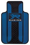 Blue R Racing Universal-Fit Molded Front Floor Mats - Set of 2
