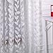 Norbi Willow Voile Tulle Room Window Curtain Sheer Voile Panel Drapes Curtain 39.4'' x 78.8