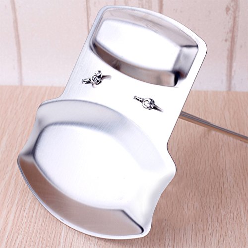 iPstyle Pan Lid Holder Spoon Rest for Pots and Pans Progressive Lid and