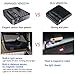 SOONDAR Upgraded Universal Senseor Car Door LED Projector Light Courtesy Welcome Logo Light Shadow Ghost Lamp - Skull (2PCS)