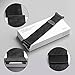 Fitbit Ionic Bands, hooroor Fully Magnetic Closure Clasp Mesh Loop Milanese Stainless Steel Ionic Band for Fitbit Ionic Smartwatch (Black Small)