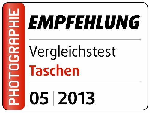 Mantona Premium Biker SLR-Kameratasche (Schnellzugriff, Schultergurt, Regenüberzug und Zubehörfächern) schwarz – Bild 8