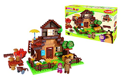 Masha and the Bear Building Blocks House Set