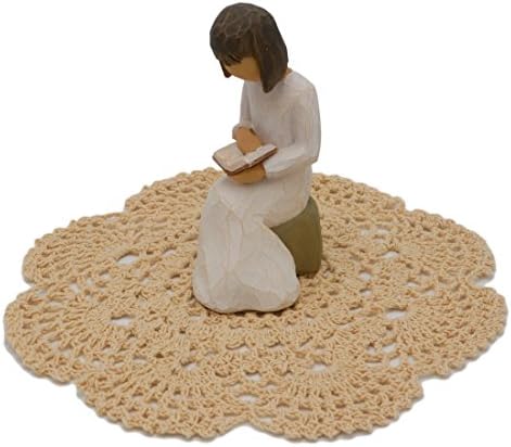 Willow Tree Figurine with Westbraid Doily (Wisdom, 26122)