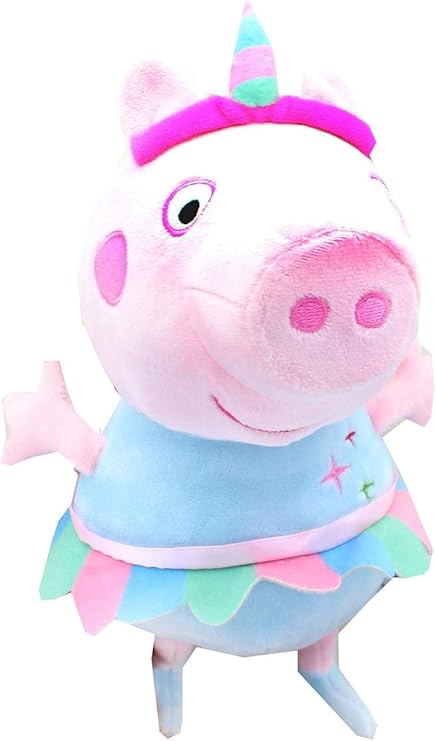 peppa pig unicorn plush