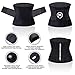 MERMAID'S MYSTERY Waist Trimmer for Women and Men - Sweat Bands for Stomach - Sweat Belt for High-Intensity Training Workouts