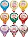 Coffee mate Liquid Creamer Singles 9 Flavor Variety Pack, Includes Original, French Vanilla, Hazelnut, Café Mocha, Italian Sweet Crème (Pack of 180) With By the Cup Sugar Packets