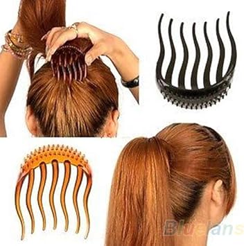 Buy 3nh 1pc Bump It Up Volume Inserts Hair Clip For Ponytail