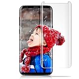 Galaxy S8 Screen Protector, Besiva 3D Touch Compatible 9H Hardness Ultra HD Tempered Glass Screen Protector Film for Samsung Galaxy S8